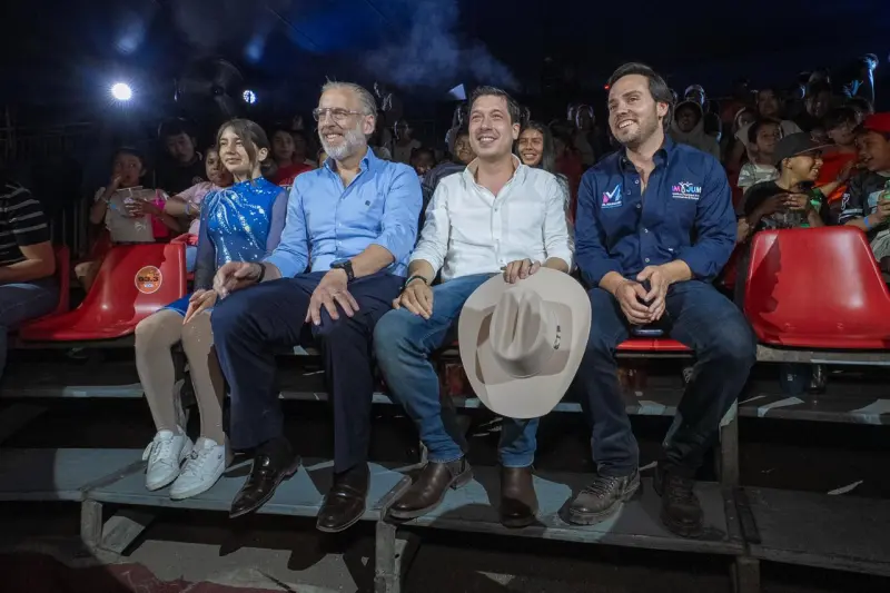 El Marqués celebra en grande: circo sobre hielo gratuito reunió a más de 4 mil personas por el Día del Niño