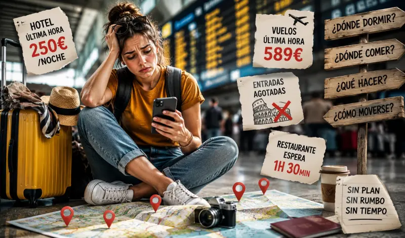 Nunca fue tan fácil organizar un viaje y nunca viajamos tan mal