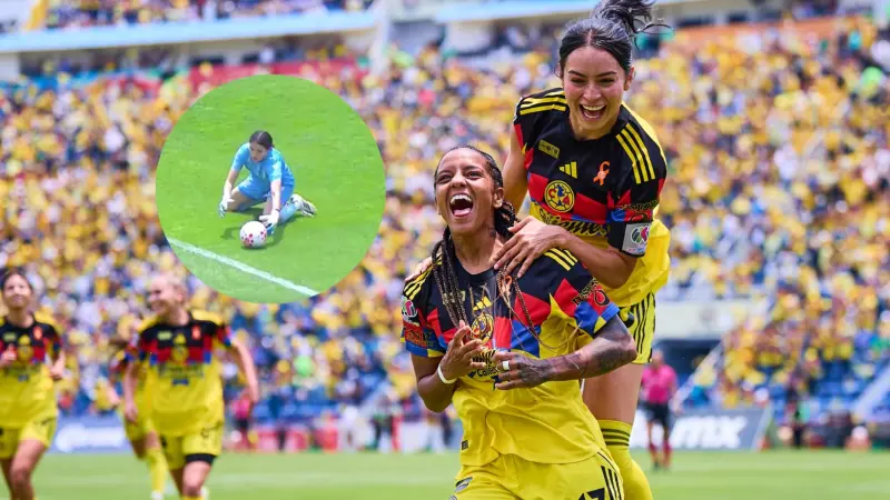 El terrible error de la portera de Rayadas que encaminó al América al título de la Liga Femenil