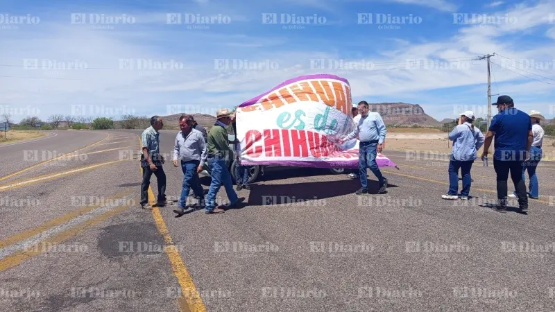 Ahora bloquean cruce a Satevó