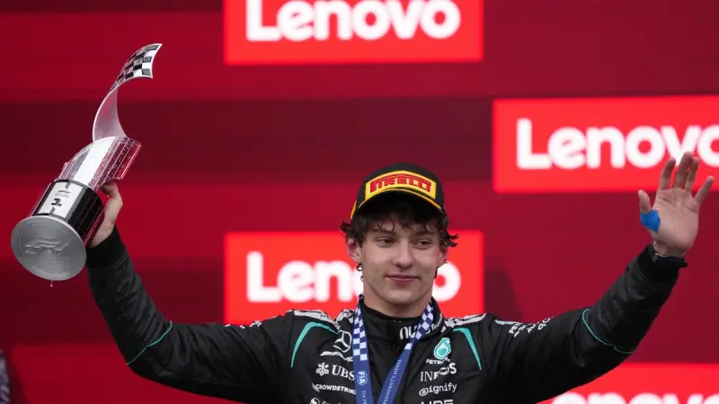 Mercedes mantiene hegemonía en F1 con triunfo de Antonelli en Canadá