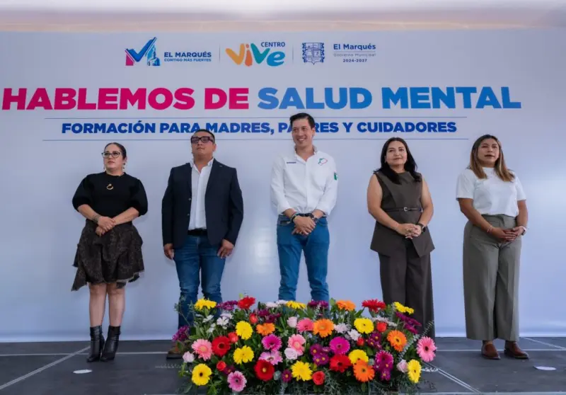Realizan conversatorio sobre salud mental para madres, padres y cuidadores en El Marqués