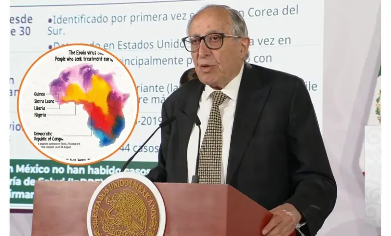 Activa México alerta epidemiológica por ébola y hantavirus