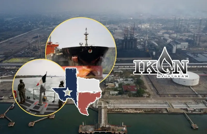 El rastro del huachicol fiscal llega hasta Texas: México investiga a Ikon Midstream, petrolera de Houston, por contrabando de combustible, embarques de diésel del Torm Agnes y nexos con una red ligada al CJNG