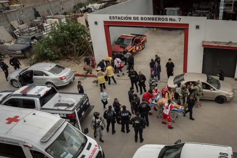 Llegan tres ‘baleados’ a pedir auxilio a Estación de Bomberos