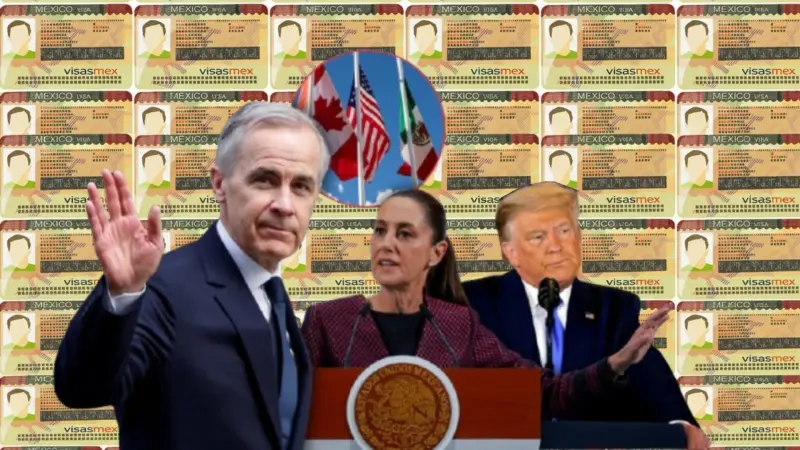 Sheinbaum NO cobrará visas a estadounidenses ni canadienses pues reveló que sus planes son atraer extranjeros a México