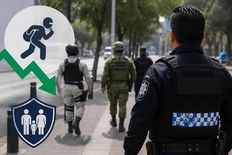 Reporta gobierno de Cuautitlán Izcalli baja en robo a peatón