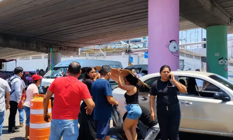 Pierde la pierna al ser arrollada por transporte público en Guerrero