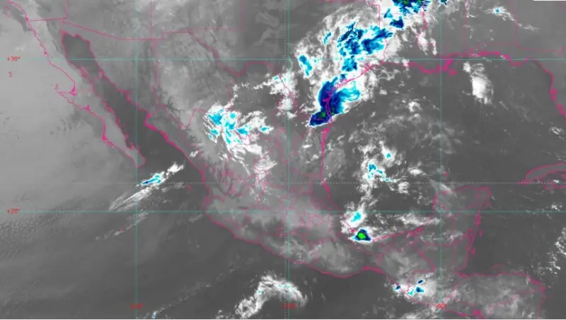 En estos 12 estados prevén lluvias de fuertes a muy fuertes