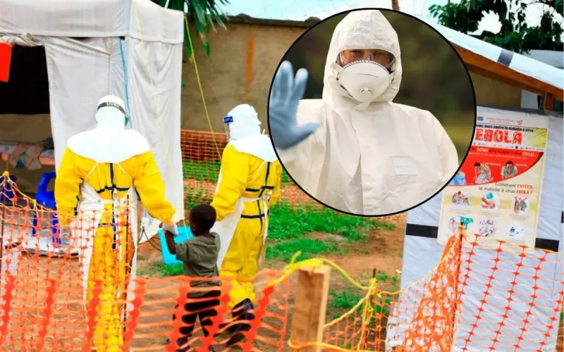 El Dr. Peter Stafford, médico misionero de la organización Serge, es evacuado tras contraer ébola en un hospital de la República Democrática del Congo