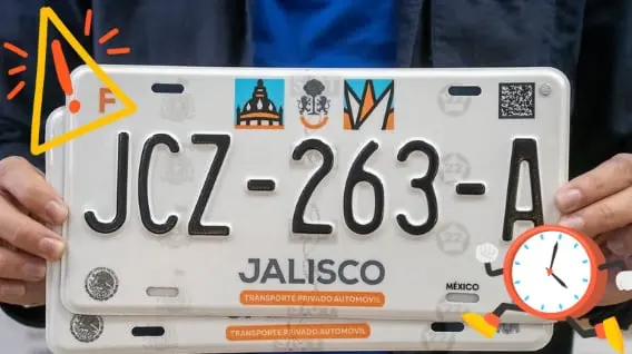 El cambio de placas gratuito entra en fase final en Jalisco; este es el último día que tienes para hacerlo