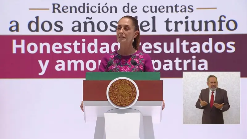 Resalta Sheinbaum proyectos mexiquenses en su informe de gobierno