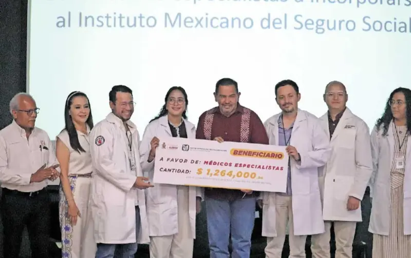 Se instalan aquí 158 especialistas del IMSS