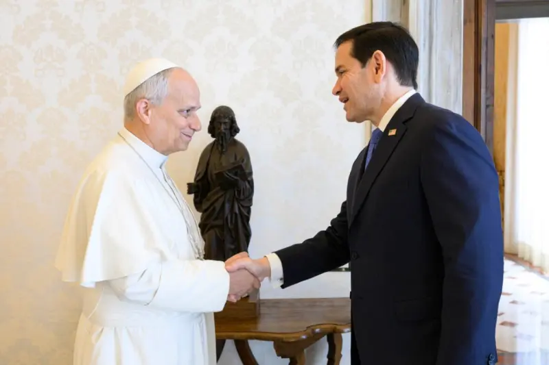EU dice que hay "sólidos" vínculos con el Vaticano tras reunión de Marco Rubio con el papa