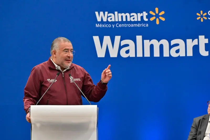 Anuncian autoridades de Edomex y Grupo Walmart inversión por 4000 mdp