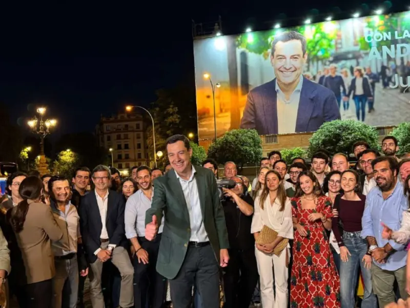 Arranca la campaña en Andalucía: Moreno busca revalidar la mayoría absoluta frente a Montero y Vox