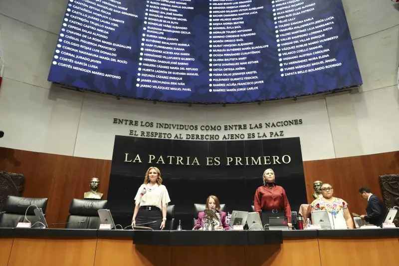 Senado completa reformas a la elección judicial, candidaturas e injerencia extranjera