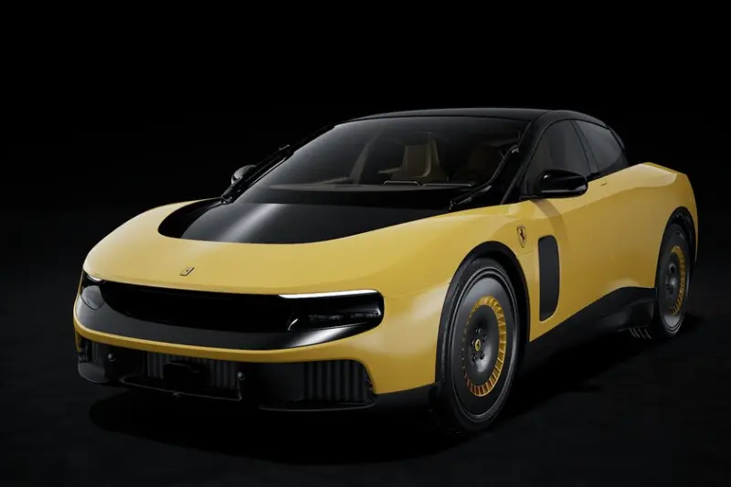 El primer Ferrari eléctrico tiene 1,035 caballos de fuerza y fue diseñado por el creador del iPhone