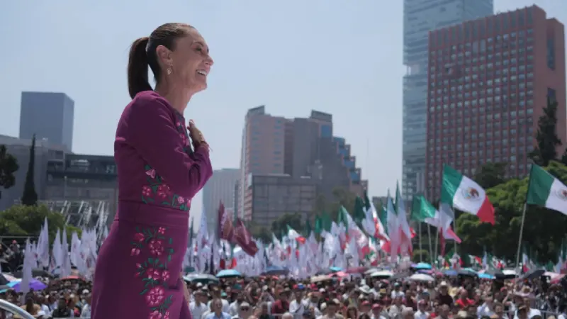 Informe de Sheinbaum a 2 años de triunfo electoral: ‘México no es piñata de nadie’