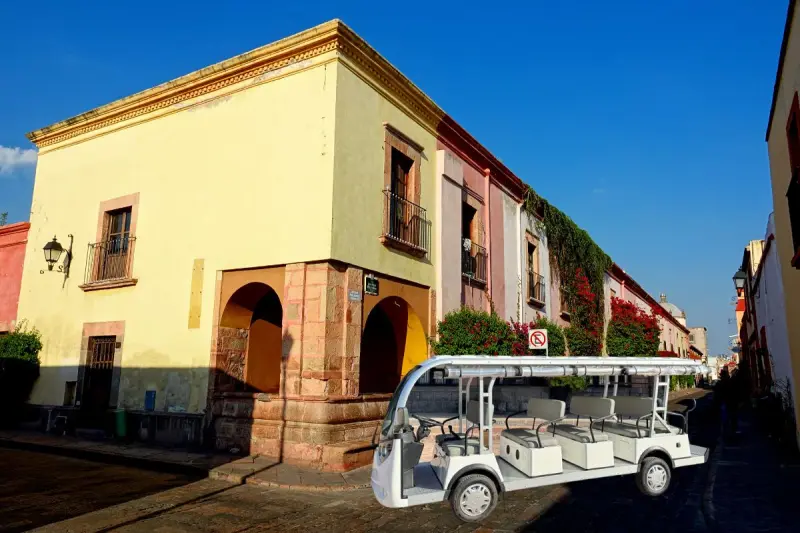 Transporte eléctrico gratuito en el Centro Histórico de Querétaro