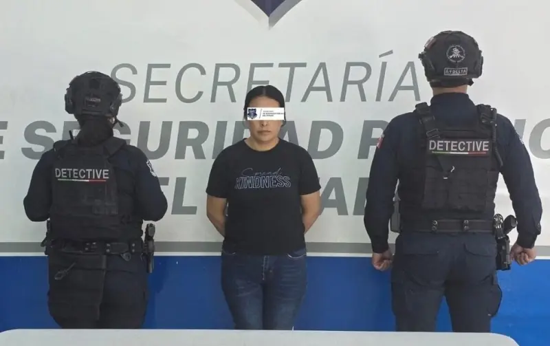 Mujer agrede a policías estatales y termina detenida en Praderas del Henequén
