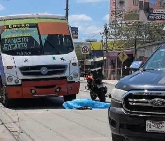 Fatal accidente en la entrada de Kanasín