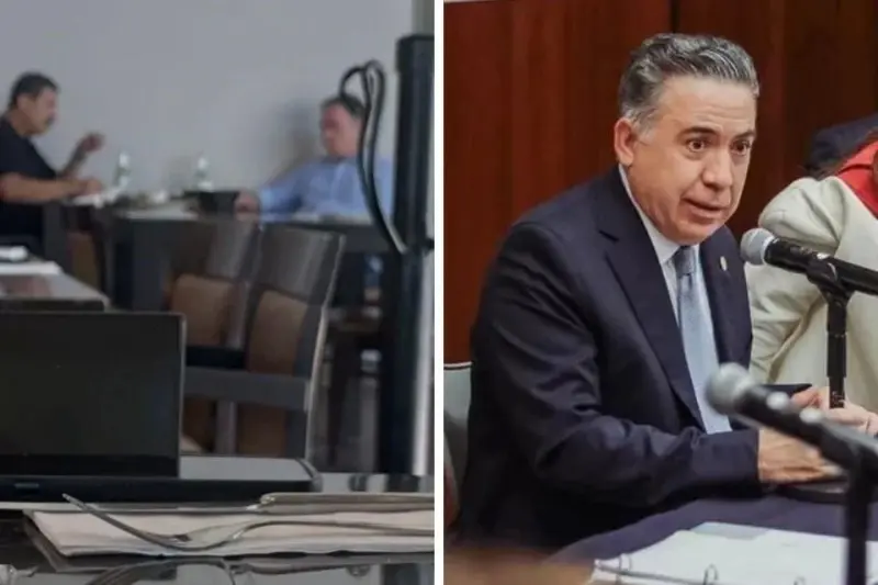 Suman Corral e Inzunza 112 faltas en el Senado