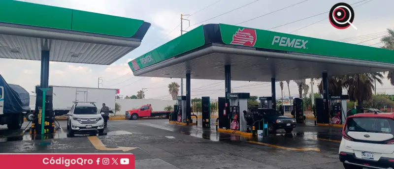 Gasolineras de Querétaro operan con normalidad pese a reportes de desabasto