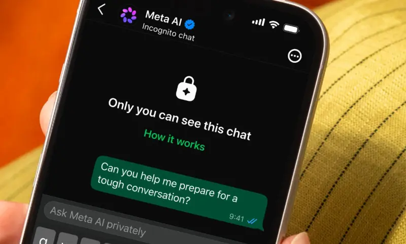 Introduce WhatsApp chat incógnito con IA para conversaciones privadas