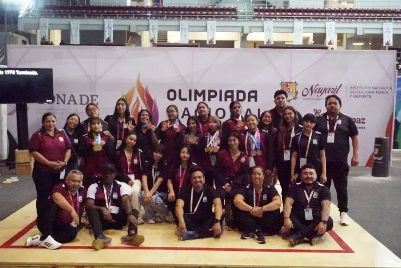 Cierra Quintana Roo en Halterofilia con tres medallas más en CONADE 2026