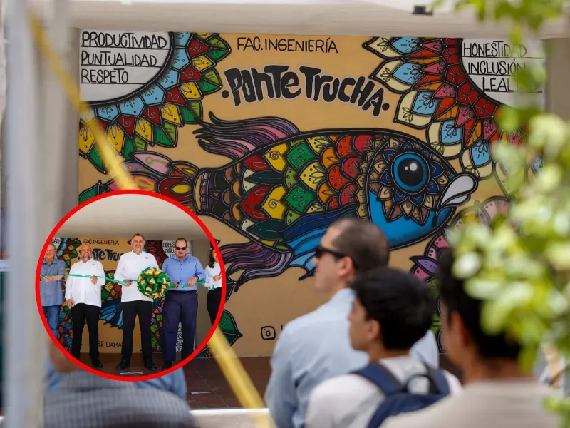 UABC inaugura mural “Ponte Trucha” en Mexicali para promover valores y responsabilidad entre jóvenes