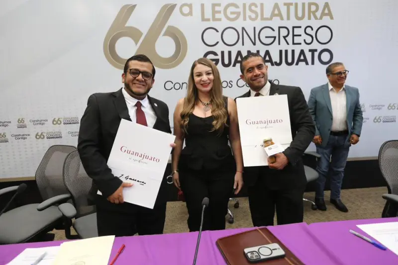 Congresos de Guanajuato y San Luis Potosí firman convenio de colaboración legislativa