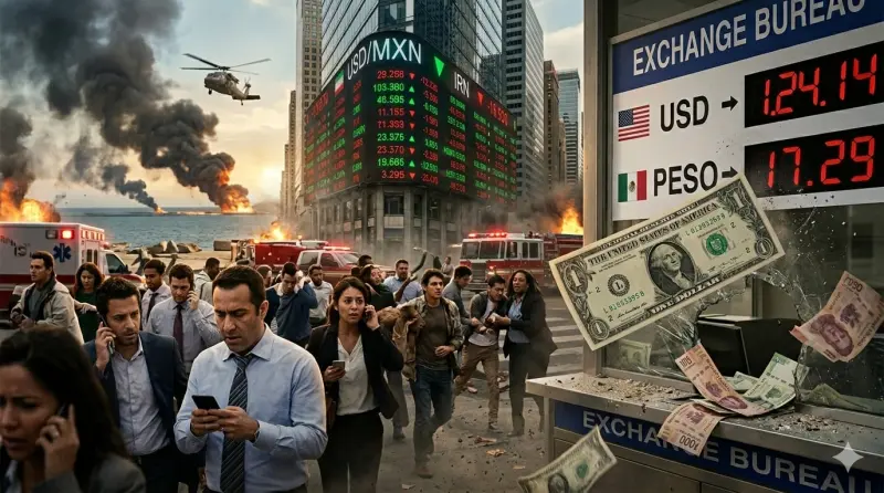 Dólar sacude al peso; tensión con Irán mete miedo en mercados