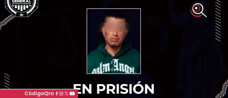Vinculan a proceso a Martín "N" por robo con violencia en Paseo Querétaro