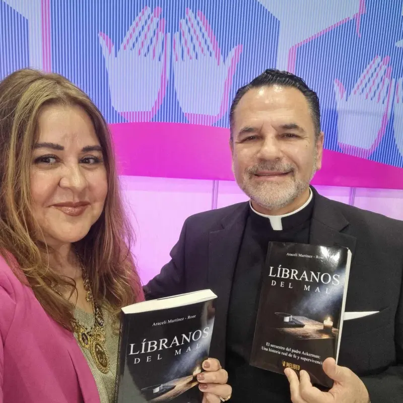 Presenta Araceli Martínez “Líbranos del mal” con tintes de novela y narrativa de crimen real con enfoque religioso
