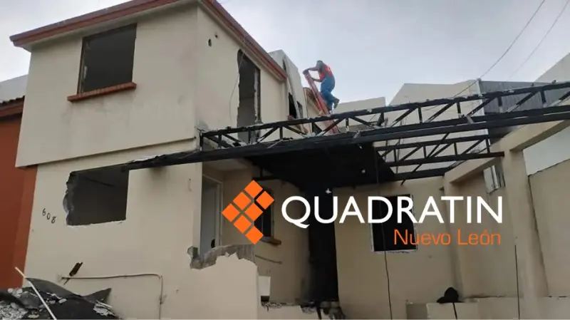 Arranca demolición de viviendas en la Rotonda de las Casas en Monterrey