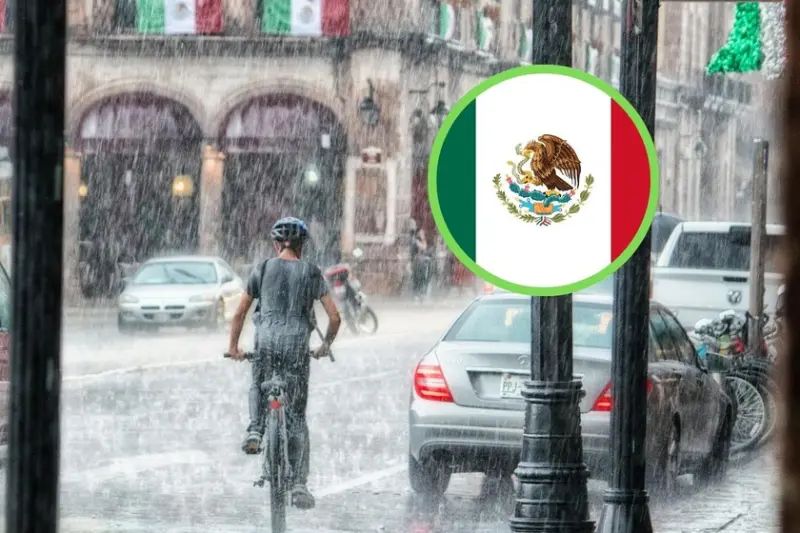 Prepárate para el clima extremo este fin de semana en México: lluvias intensas, vientos fuertes y tardes muy calurosas