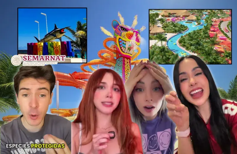 Influencers mexicanos convierten a Mahahual en tendencia nacional y llaman a frenar el parque acuático de Royal Caribbean por posible daño ambiental, mientras la petición ya supera los 4 millones de firmas