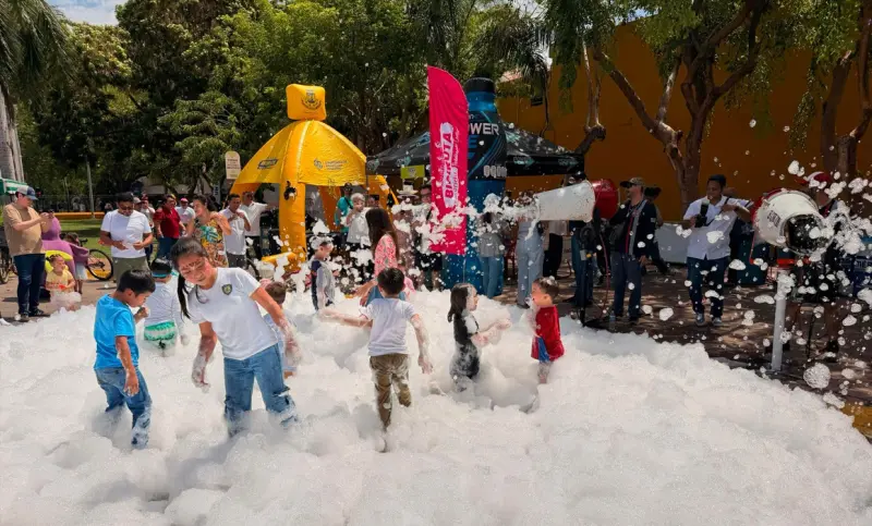 Realizan feria Mérida en familia es mejor en la BiciRuta