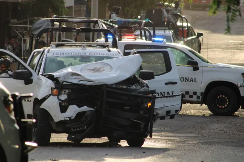 Enfrentamiento de la Guardia Nacional y civiles deja dos detenidos en Culiacán