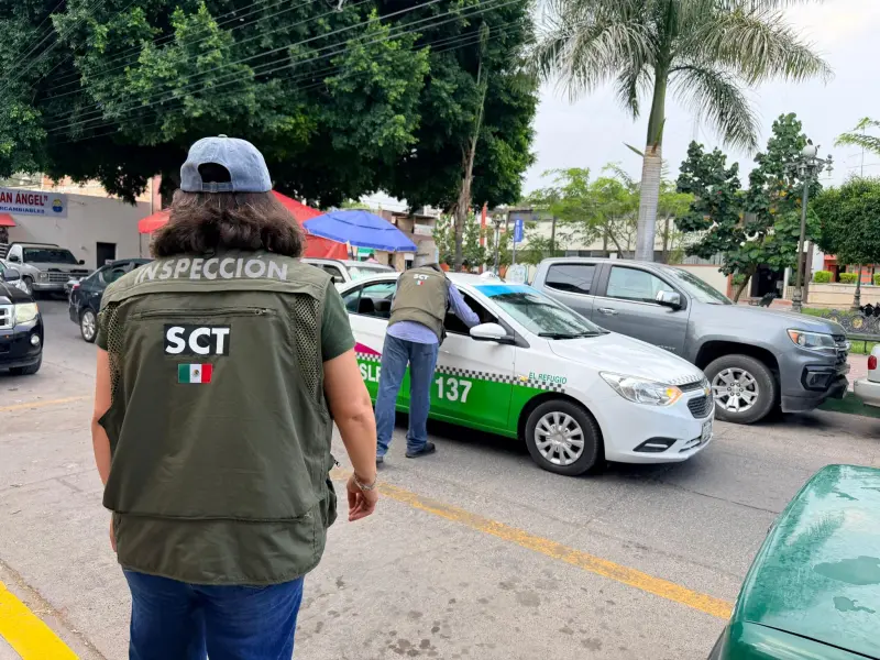 Inicia SCT revista al transporte público en la Zona Media
