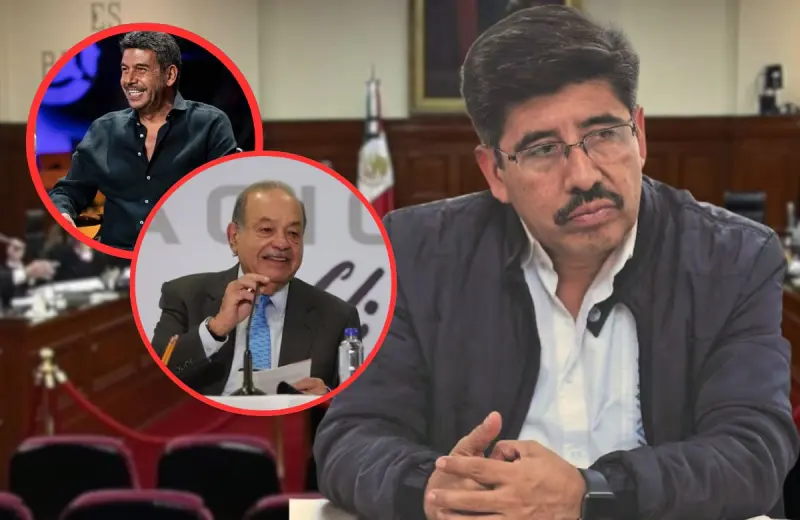 Hugo Aguilar Ortiz sostuvo una reunión privada con Carlos Slim y Arturo Elías Ayub en la SCJN para hablar sobre certeza jurídica, inversión y diálogo con el sector empresarial