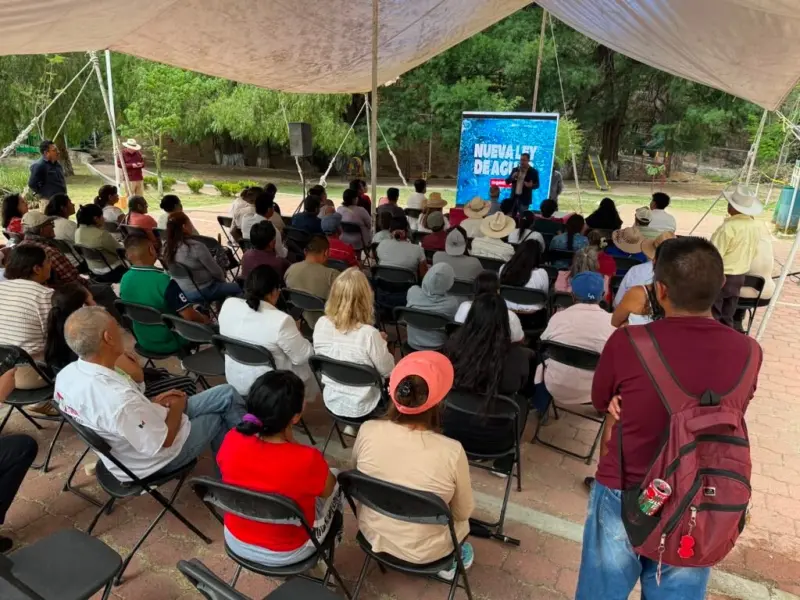 Realizan en Villa Progreso cuarto foro regional por nueva Ley de Aguas
