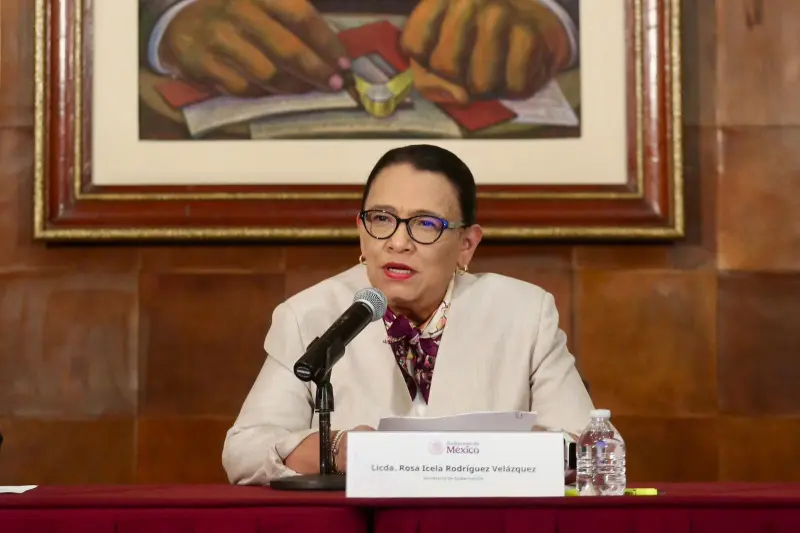 Rosa Icela Rodríguez esquiva paradero de Rocha Moya con el ‘¿Yo por qué?’ de Fox