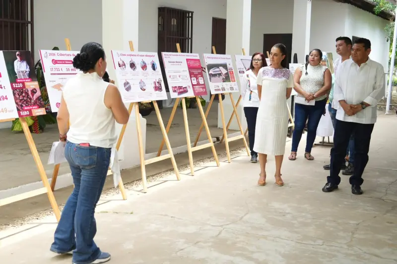 Anuncia Sheinbaum anuncia proyecto “Precio Justo para el Cacao de Tabasco”