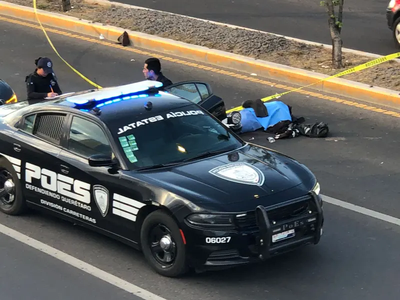 Fallece moto repartidor tras choque en Bernardo Quintana