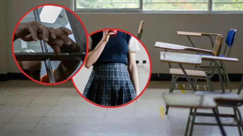 Madre denuncia a maestro de secundaria en Ecatepec por relación con su hija de 14 años y quien es alumna del docente; juez le concede prisión domiciliaria