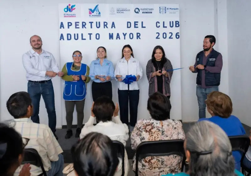 Abren el Club del Adulto Mayor en La Cañada con talleres y servicios gratuitos