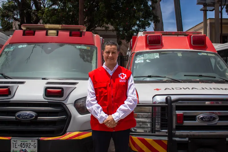 Designa Cruz Roja a nuevo coordinador estatal de socorros
