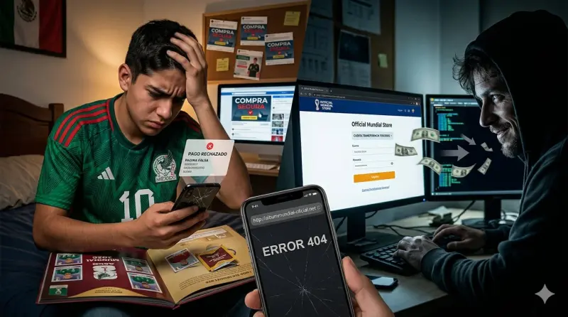 El lado oscuro del Mundial 2026: Cómo los ciberdelincuentes usan el fútbol para vaciar cuentas bancarias